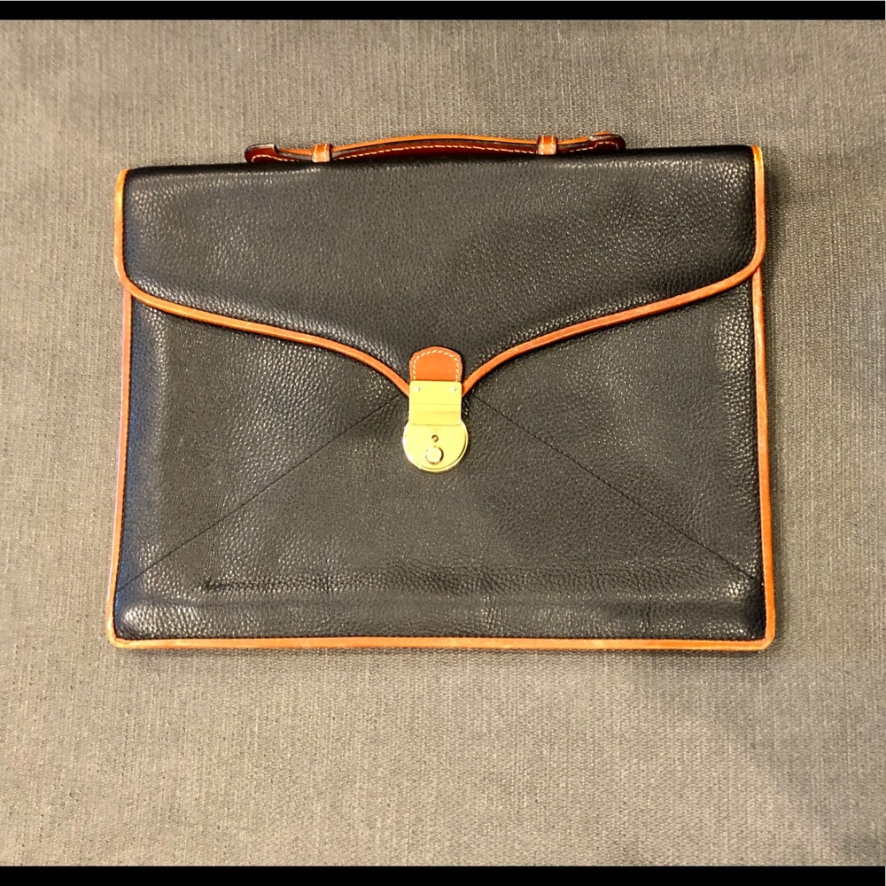 Dell’ga Laptop Bag Case Briefcase Attaché in EUC